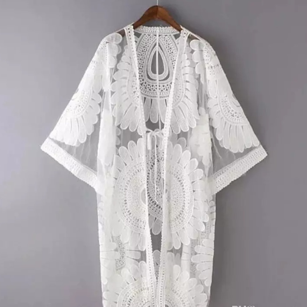 LAST ONE!! Crochet Bohemian CoverUp - Picture 7 of 8